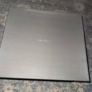 Rick Owens Gray and Black Box